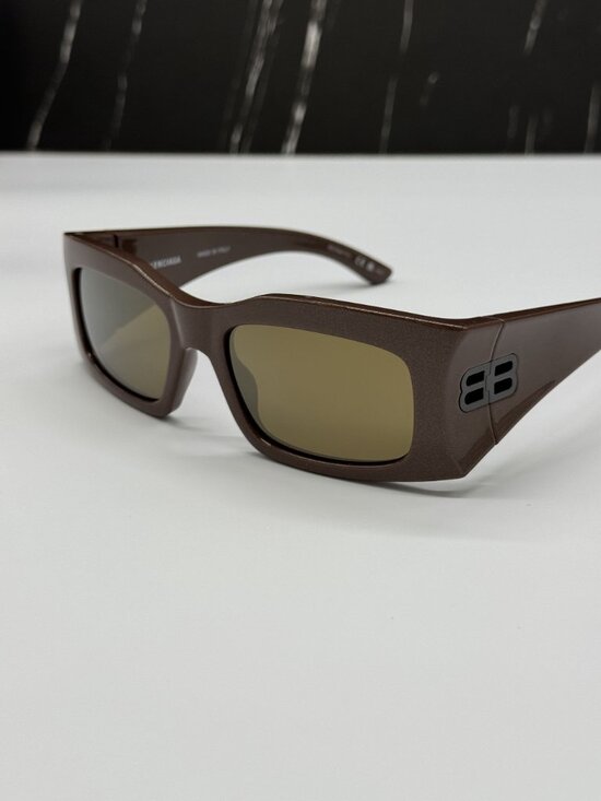 NEW BALENCIAGA BB0291S 006 BROWN WOMEN SUNGLASSES BALENCIAGA EYEWEAR
